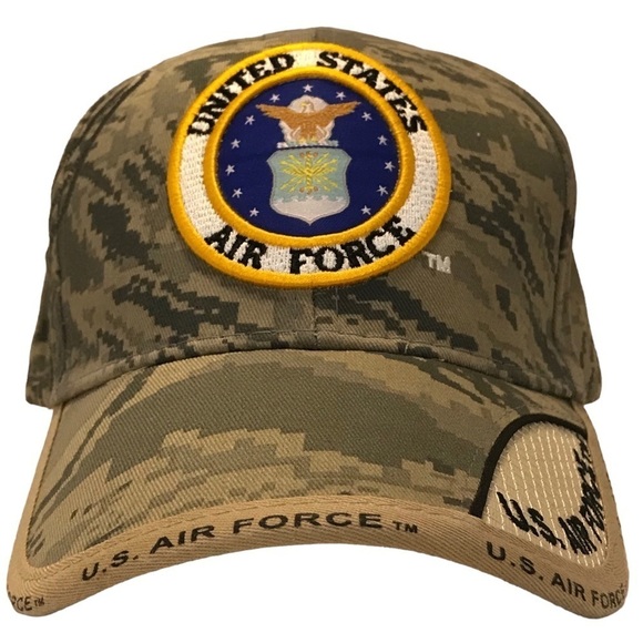 US Honor USAF United States Air Force Adjustable Ball Cap - Picture 1 of 16